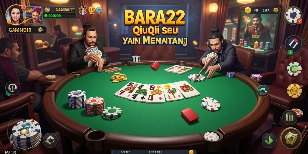 Gameplay seru BARA22 yang menantang dan penuh strategi.
