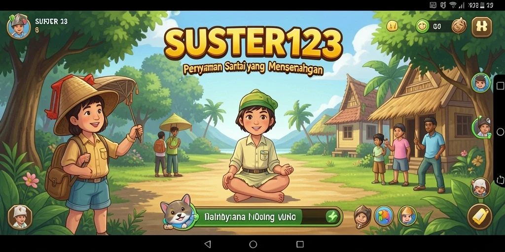Tampilan menarik dari gameplay SUSTER123 dengan misi yang seru.